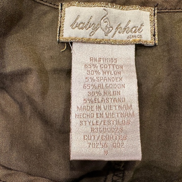 Baby Phat Y2K  Acid Wash Dress Women’s Size 9. - Picture 5 of 5